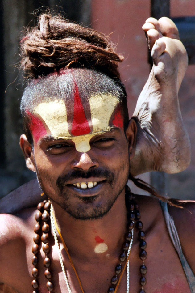 Yoga Baba at Pashupatinath, Kathmandu