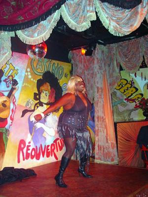 A night out with friends at Taverna Opa in Hollywood and then Madame's