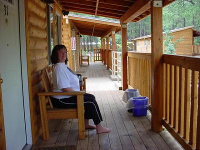 Tammy at  Mormon Lake