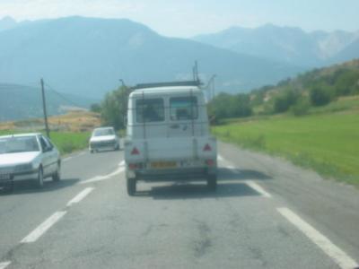 il furgone di gengis direzione Embrun