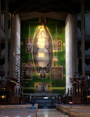 Jesus Christ...in (new) Coventry Cathedral