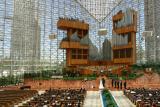Wedding Ceremony at the Crystal Cathedral