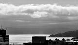 A glimpse of Wellington Harbour