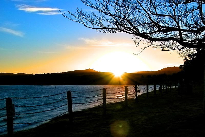 Sunset on Lake Taupo
