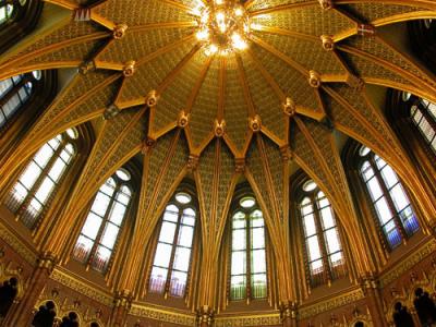 The Parliament (The Dome Hall center dome ceiling).