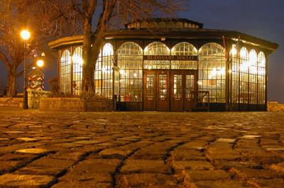 Castle Hill funicular top station (Budavri Sikl)