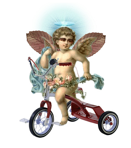 Cherub on Trike