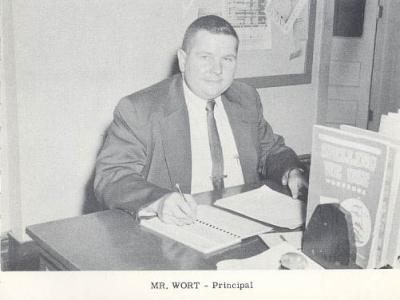 Mr. Wort, Butler School Principal , 1956/57