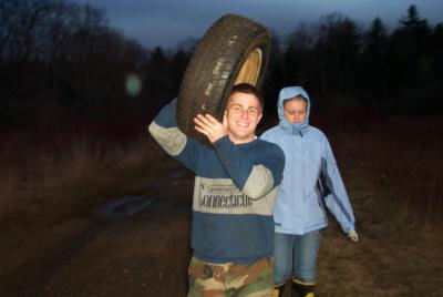 Offroading Tire Disaster