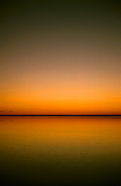 Sunset Over Lake Lefroy, Western Australia