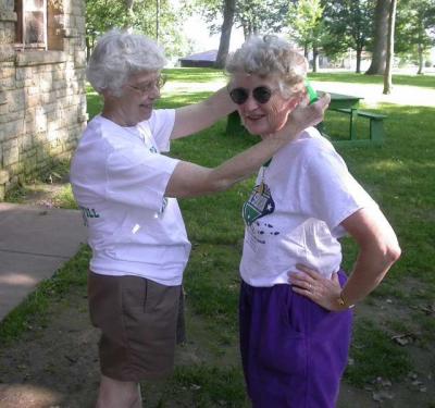 1st place winner (60 yrs. plus) - Girl Scout Run/Walk - July 31