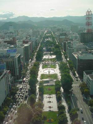 Sapporo-View from TV Tower