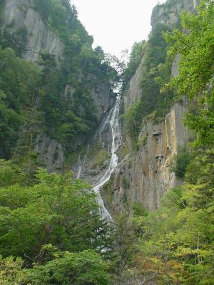 Sounkyo Valley waterfalls