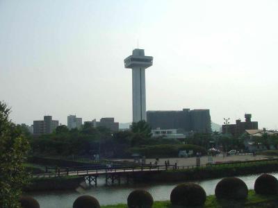 Goryo-kaku, pictures of city taken from that tower