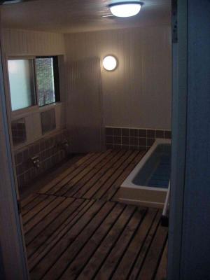 Minshuku Towadako Sanso - women's bathing area (I asked if I could take pictures....)