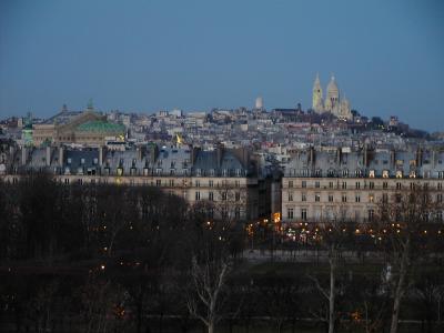 looking north to sacre coeur from d'orsay