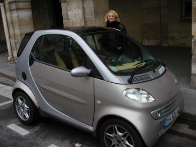 our favorite-the suzuki smart car