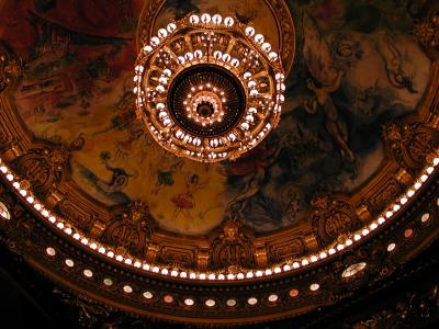 ballet at the old opera house: marc chagall ceiling