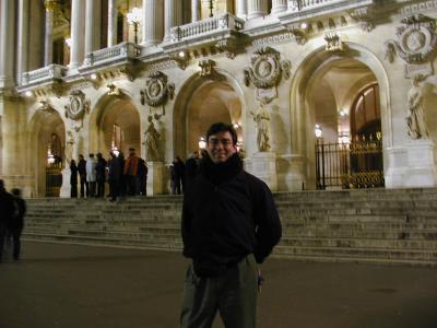 rich milling about outside the opera house after ballet