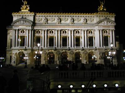 paris opera house after the ballet