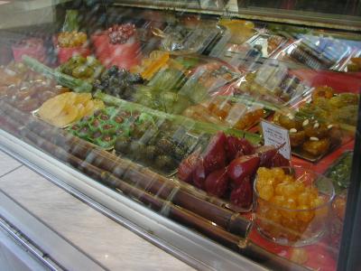 patisserie window in the 15th arrond