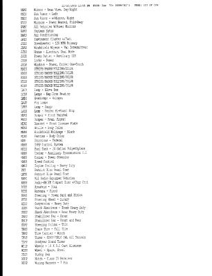 Build Sheet Page 2