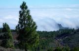 Clouds beneath, Pico de las Nieves