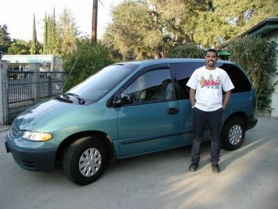 3-Roy's 1998 Plymouth Vogayer in teal