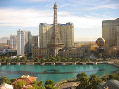 A view from Bellagio, Las Vegas