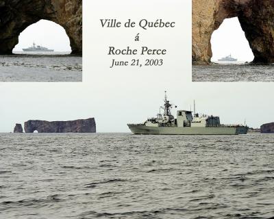 VDQ visits Roche Perce