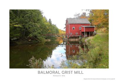 Balmoral Grist Mill Poster