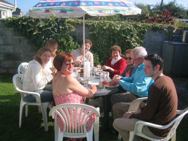 Dads 83rd BDay barbeque