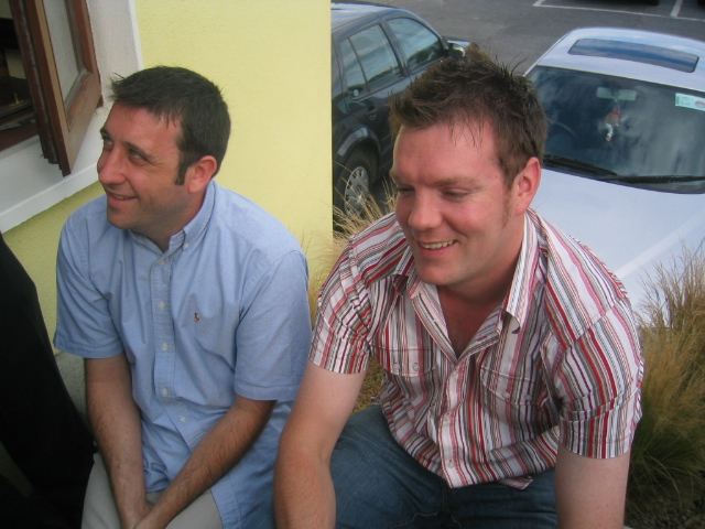 Dermot & Peter