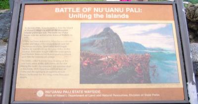 Historical significance of the Pali lookout