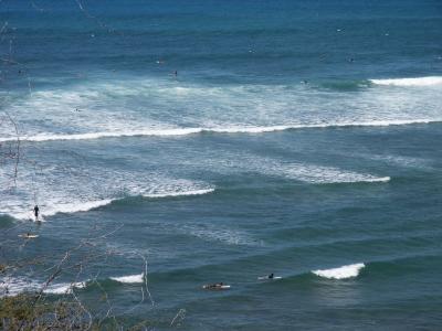 Ka'alawai Beach  surfers