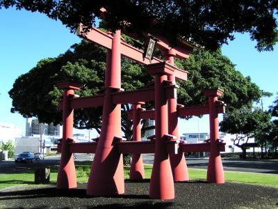 Torii, a gift from  from Hiroshima