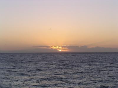 Sunrise from Halona Blowhole