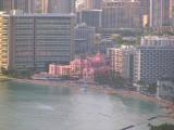 Royal Hawaiian Hotel from Diamond Head lookout