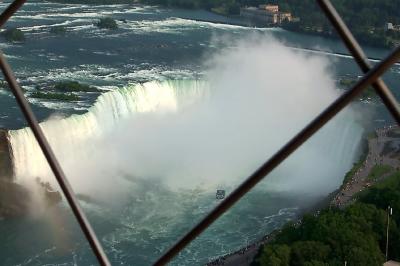 Horseshoes Falls from atop the Tower