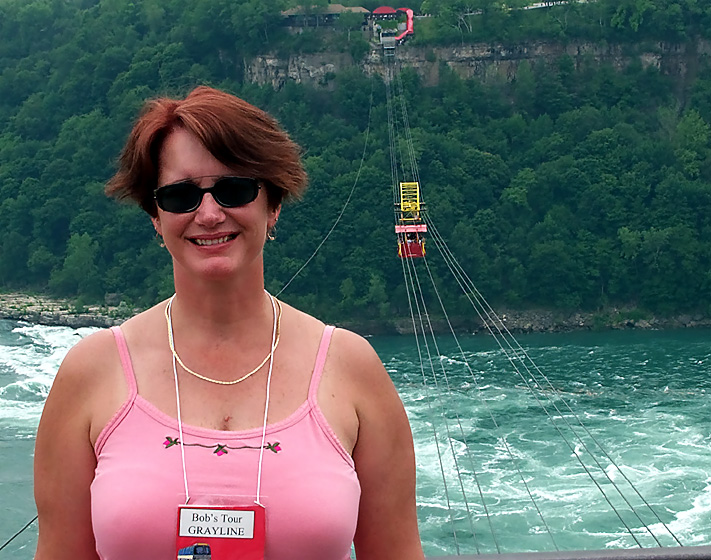 Cable Car Crossing the Niagara River
