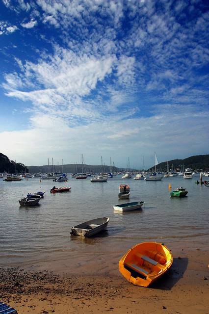 Big sky at Careel Bay, Pittwater