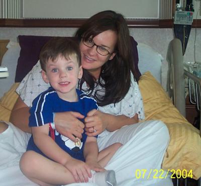 Cade and Mommy