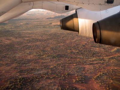 Departing Paraburdoo Airport