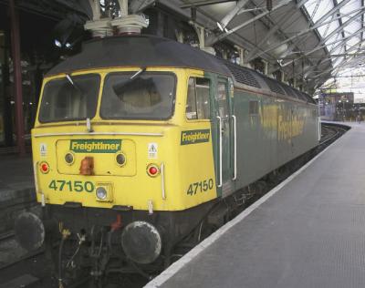 Class 47150 at Lime Street Station Liverpool