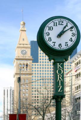 Kortz Denver clock