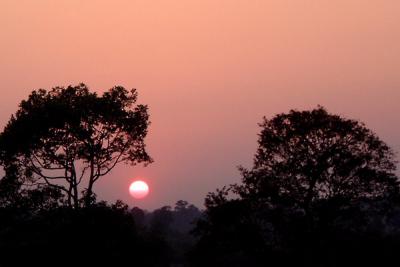 Sunset at Pre Rup and Tonle Sap
