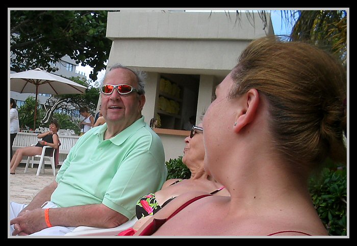 Pool side