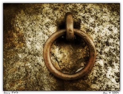 8th (tie)Brass ring on stoneby Arn