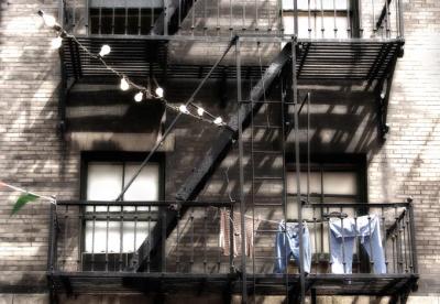 fire escape by Harry Behret