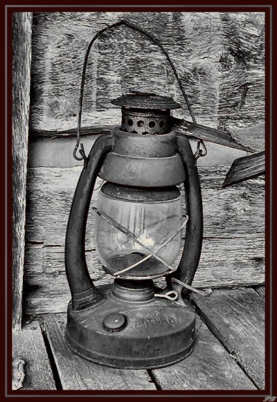 Ye Ole Log Cabin Lantern</br>           by NC
